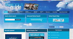 Desktop Screenshot of privateschoolsguide.com